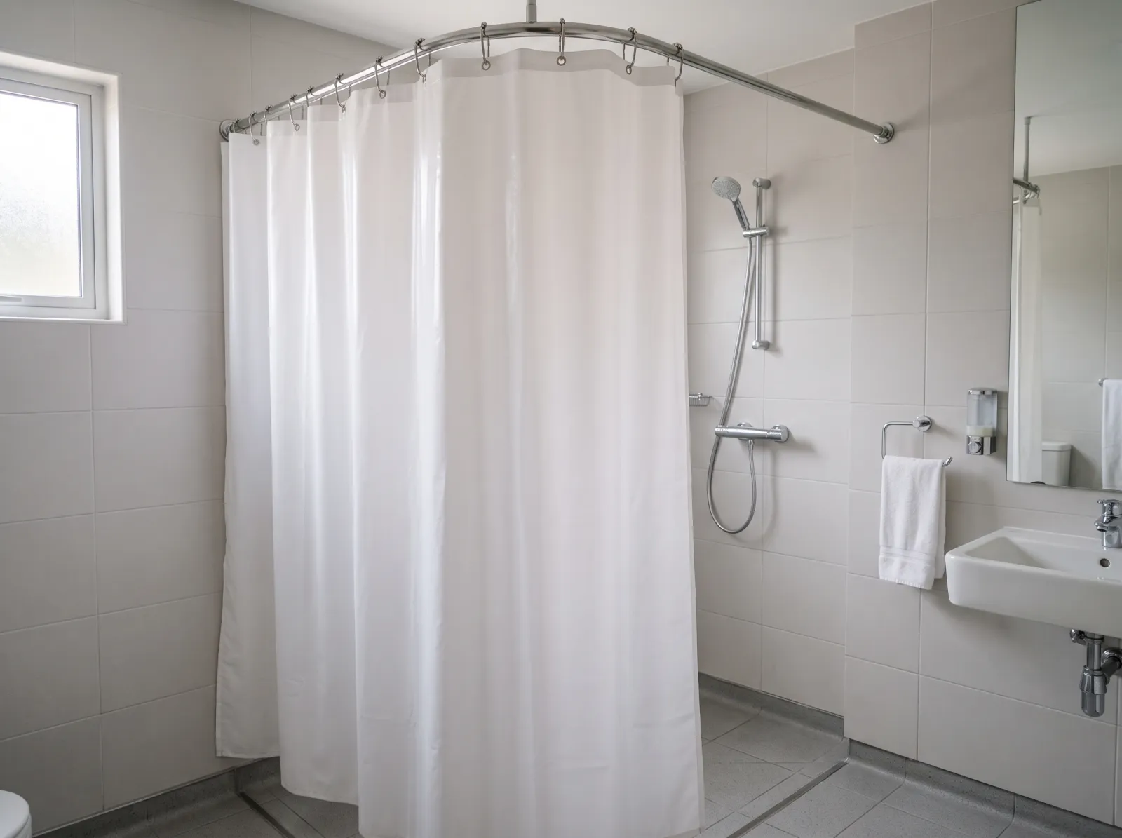 Cortina Baño PVC Lisa