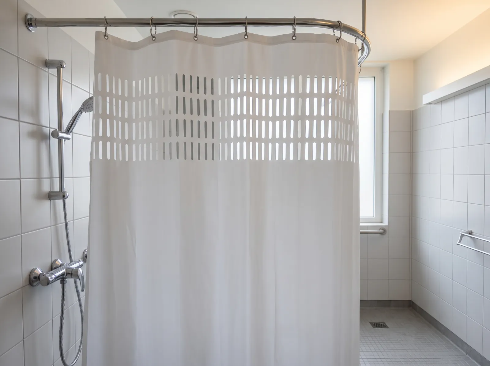 Cortina Baño PVC Ventilada